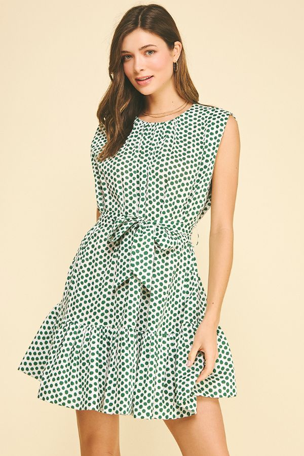 Polka Dot Tiered Mini