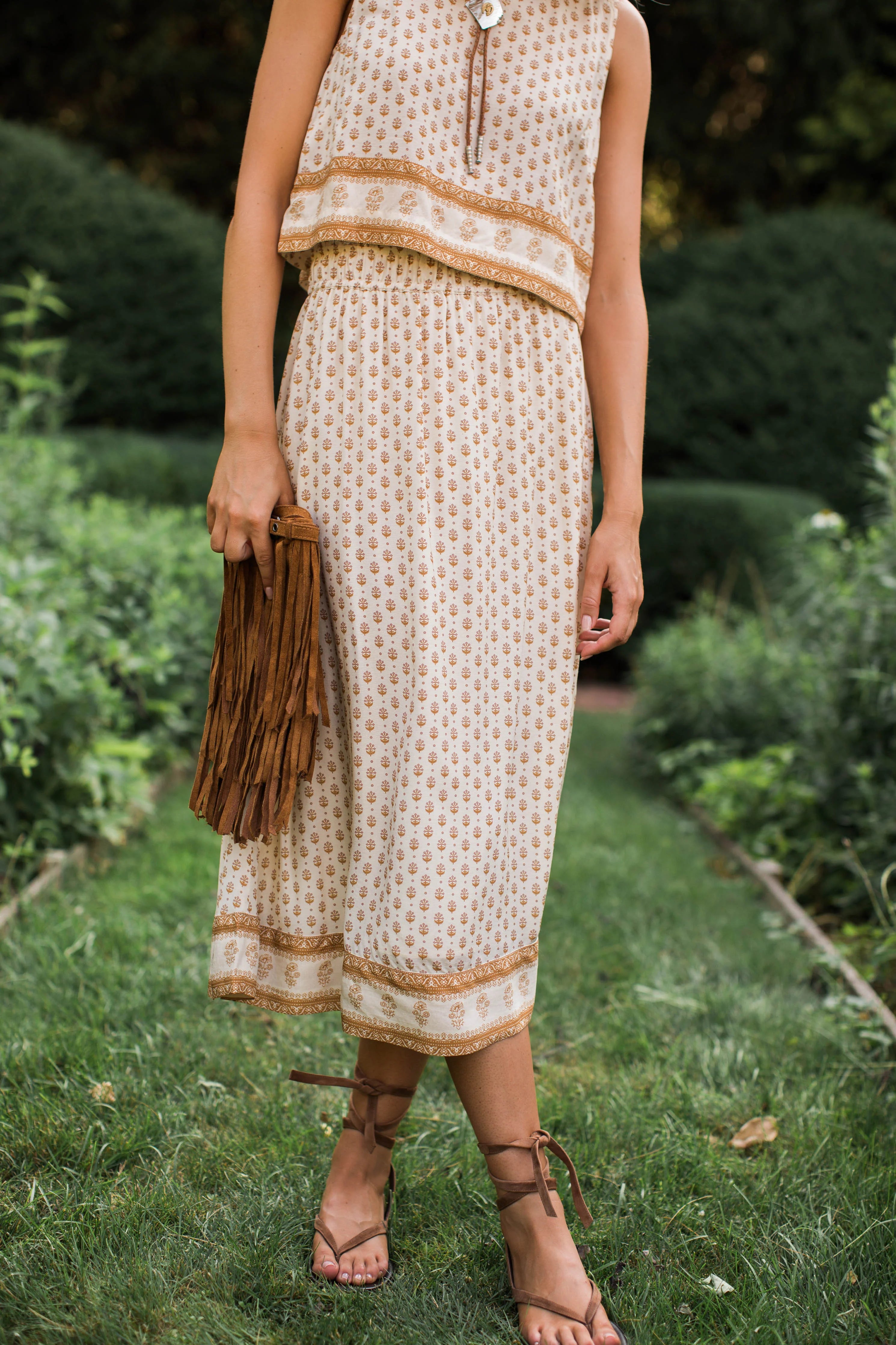 Lydia Skirt- Dune Mini Petunia