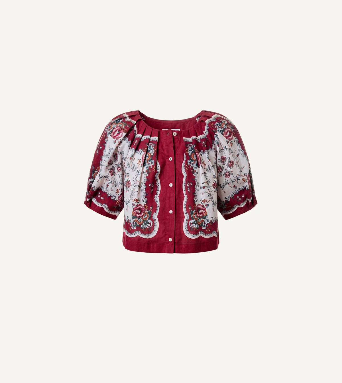 Sylvia Top- Virelle Print